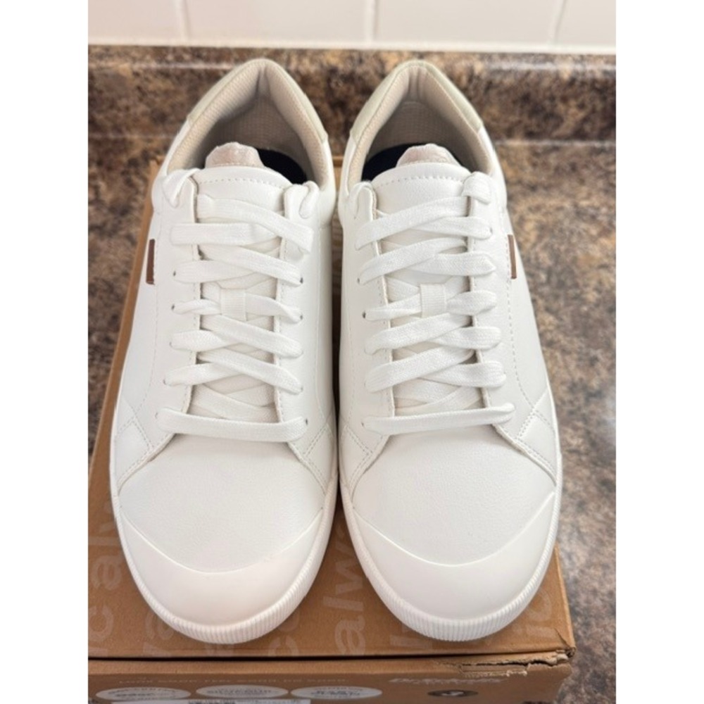 Dr. Scholls Time Off Men White Low Top Lace Up Sneakers Size 9M - Picture 7 of 14